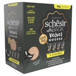 Schesir After Dark Velvet Mousse Variatie-Pack 12 x 80 gr