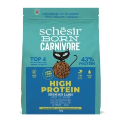 Schesir Born Carnivore Kattenvoer Herring & Salmon 255 gr