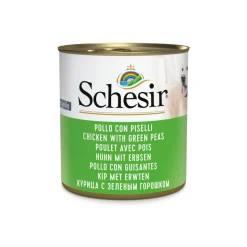 Schesir Hondenvoer Kip Erwten in Gelei 285 gr