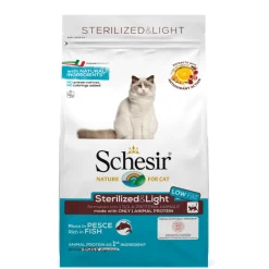Schesir Kat Dry Sterilized Vis 400 gr