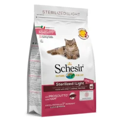 Schesir Kattenvoer Dry Sterilized Ham 1,5 kg