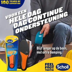 Scholl GelActiv Inlegzolen Professioneel Large Maat 41-46.5 1 paar