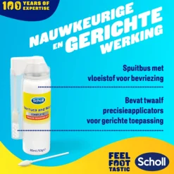 Scholl SOS Wrattenbehandeling 80 ml