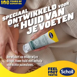 Scholl Voeten Scrubcrème Polish & Glow 75 ml