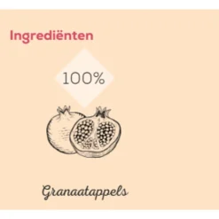 Schulp Granaatappelsap Puur Krachtsap Biologisch 6 x 0,75 liter