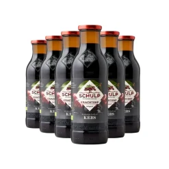 Schulp Kersensap Puur Krachtsap Biologisch 6 x 0,75 liter