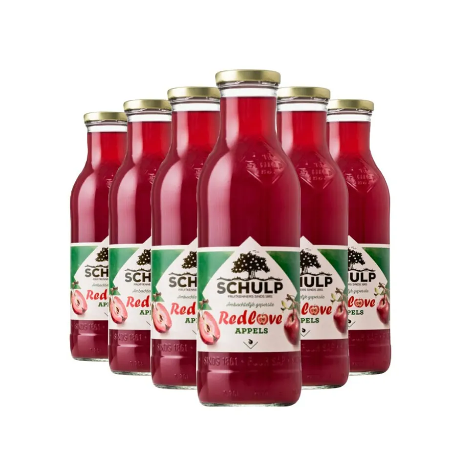 Schulp Red Love Appelsap Ambachtelijk 6 x 0,75 liter