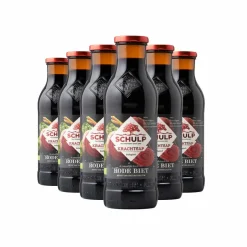 Schulp Rode Bietensap Puur Krachtsap Biologisch 6 x 0,75 liter
