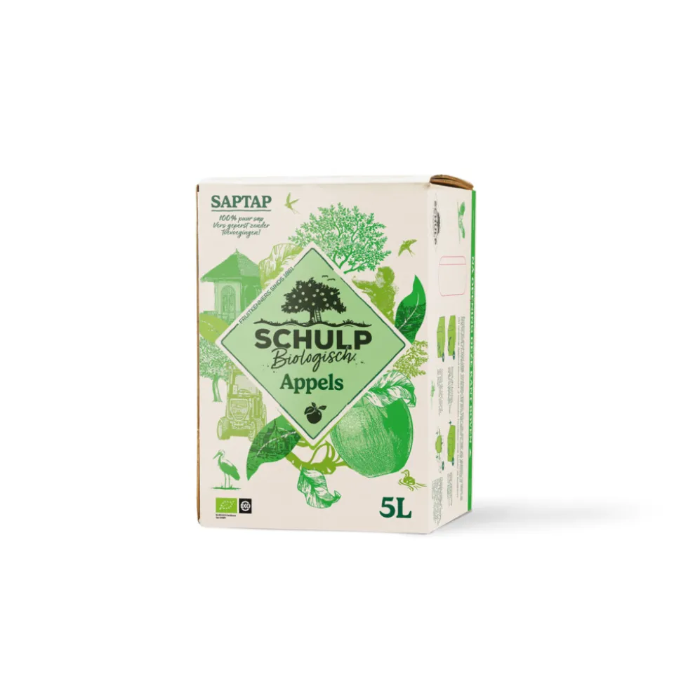 Schulp Saptap Appel Biologisch 5 liter