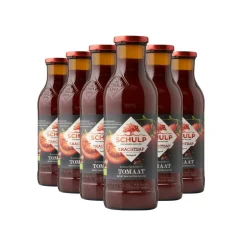 Schulp Tomatensap Puur Krachtsap Biologisch 6 x 0,75 liter