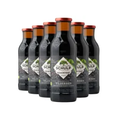 Schulp Vlierbessensap Puur Krachtsap Biologisch 6 x 0,75 liter