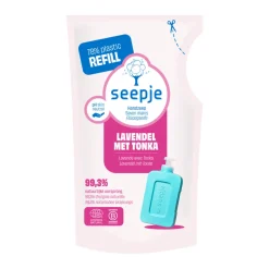 Seepje Handzeep Navulling Lavendel met Tonka 300 ml