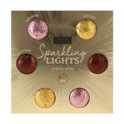 Sence Sparkling Lights Bruisballen Geschenkset 2x Roos + 2x Citroen + 2x Kersen 1 set