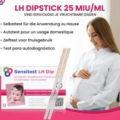 Sensitest Ovulatietest Dipstick 12 stuks