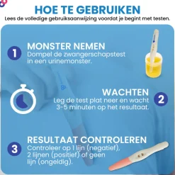 Sensitest Zwangerschapstest Midstream 3 stuks