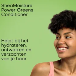 Shea Moisture Conditioner Power Greens Moringa & Avocado 384 ml