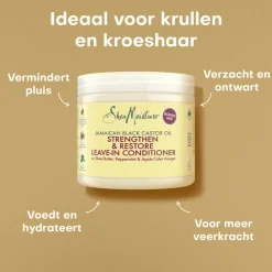Shea Moisture Jamaican Black Strengthen & Restore Leave-In Conditioner 431 ml