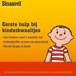 Sinaspril Paracetamol 120 mg Vloeibaar 100 ml