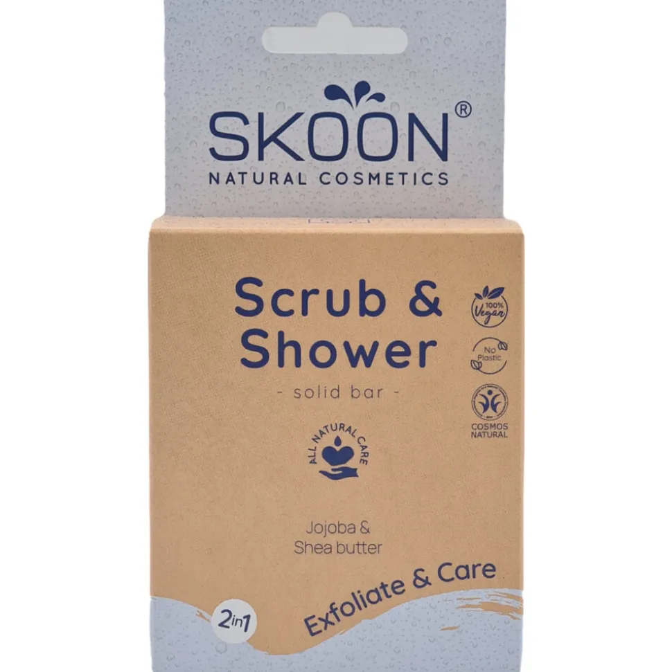 Skoon Scrub & Shower Bar Jojoba & Shea Butter 90 gr