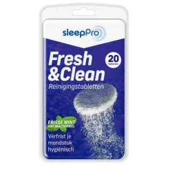 Sleeppro Fresh & Clean Reinigingstabletten 20 tabletten