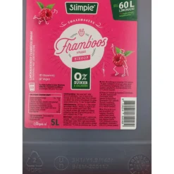 Slimpie Siroop Framboos 5 liter