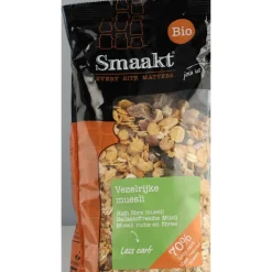 Smaakt Less Carb Muesli Vezelrijk Biologisch 500 gr