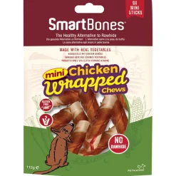 Smartbones Kip Wrapped Mini Sticks 9 stuks