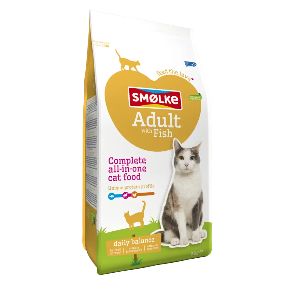 Smolke Kattenvoer Adult Vis 2 kg