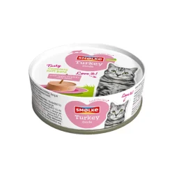 Smolke Kattenvoer Soft Paté Kalkoen 80 gr