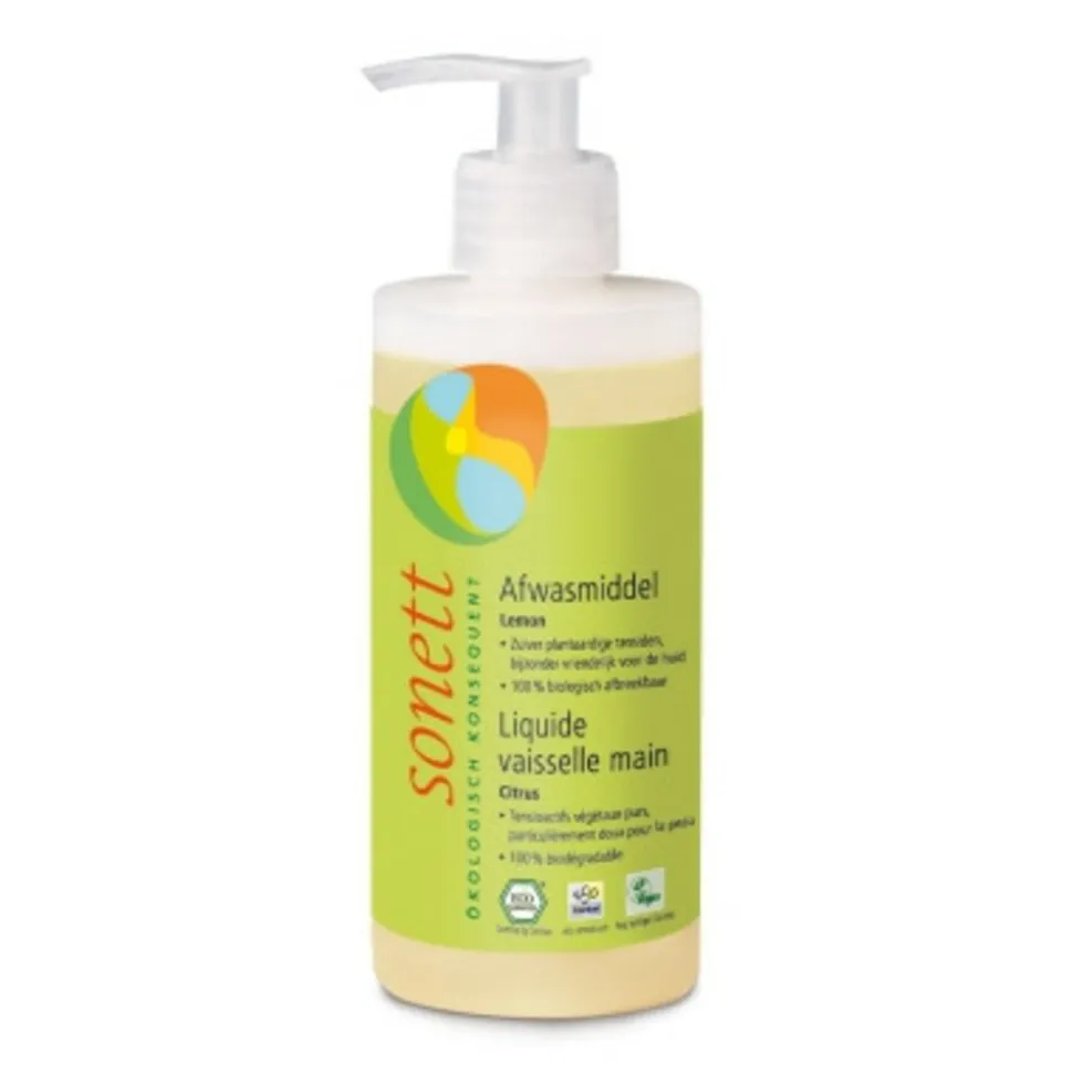 Sonett Afwasmiddel Lemon Biologisch 300 ml