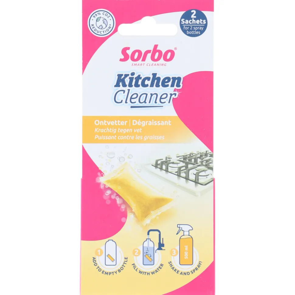Sorbo Keukenreiniger Navulling 2 stuks