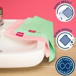 Sorbo Microvezel Anti-Kalkdoek 33x43 cm 2 stuks