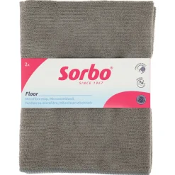 Sorbo Microvezeldweil Uni 50x60 cm 2 stuks