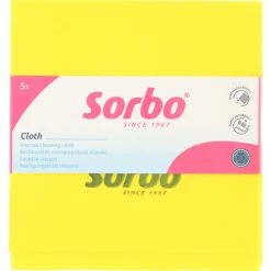 Sorbo Sorbonettes Schoonmaakdoekjes 38x40 cm 5 stuks