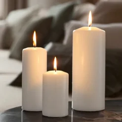 SPAAS Cilinderkaars Wit 80/200 mm ± 100 branduren