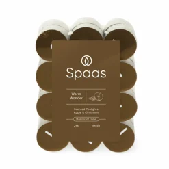SPAAS Geurtheelichten Warm Wonder ± 4,5 branduren 24 stuks