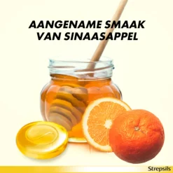 Strepsils Zuigtabletten Sinaasappel & Vitamine C 36 tabletten