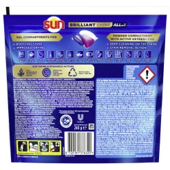 Sun Brilliant Shine All-in 1 Vaatwascapsules 16 stuks