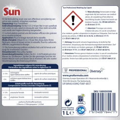 Sun Professional Handafwasmiddel Pro Formula 1 liter