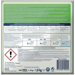 Sun Professional Vaatwastabletten All-in-1 Eco Pro Formula 100 stuks