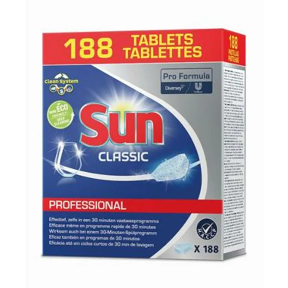 Sun Professional Vaatwastabletten Classic Professional 188 stuks