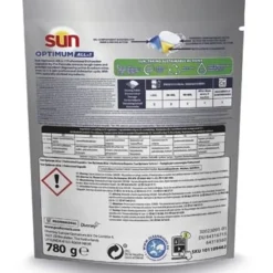 Sun Professional Vaatwastabletten all in one Optimum Professional Caps 4x 52 stuks