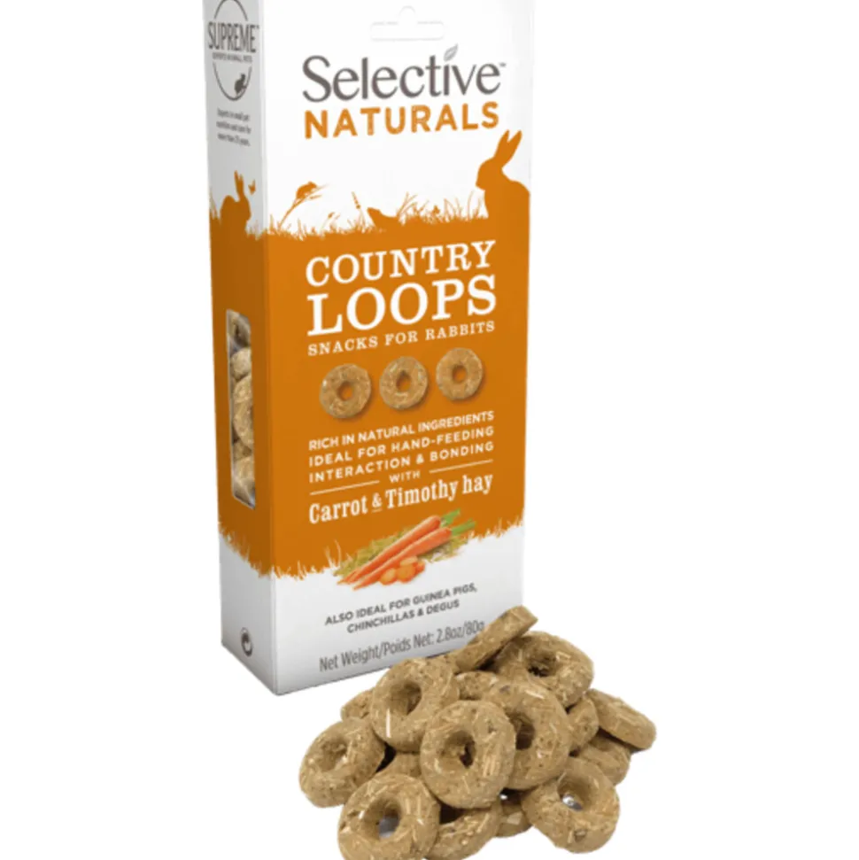 Supreme Selective Naturals Snack Country Loops 80 gr