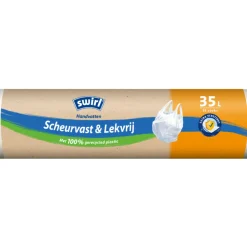 Swirl Pedaalemmerzakken met Handvat 35 liter 15 stuks