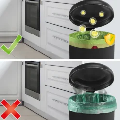 Swirl Vuilniszakken met Trekband Geparfumeerd Actif Fresh 35 liter 9 stuks