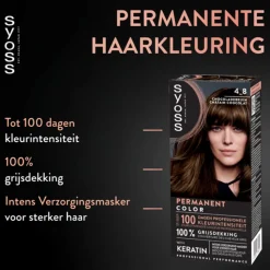 Syoss Baseline Haarverf 4-8 Chocoladebruin