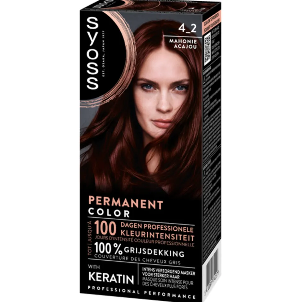 Syoss Baseline Haarverf 4-2 Mahonie