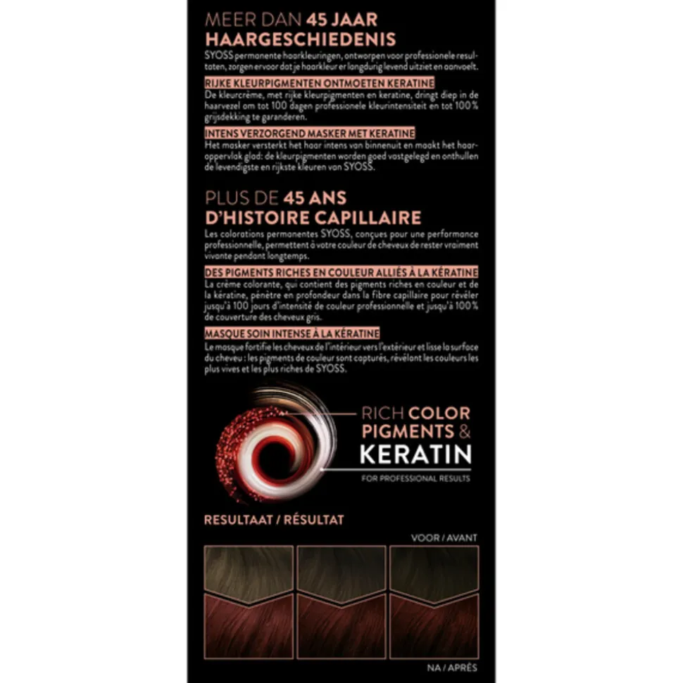 Syoss Baseline Haarverf 4-2 Mahonie