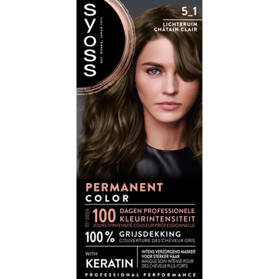 Syoss Baseline Haarverf 5-1 Lichtbruin