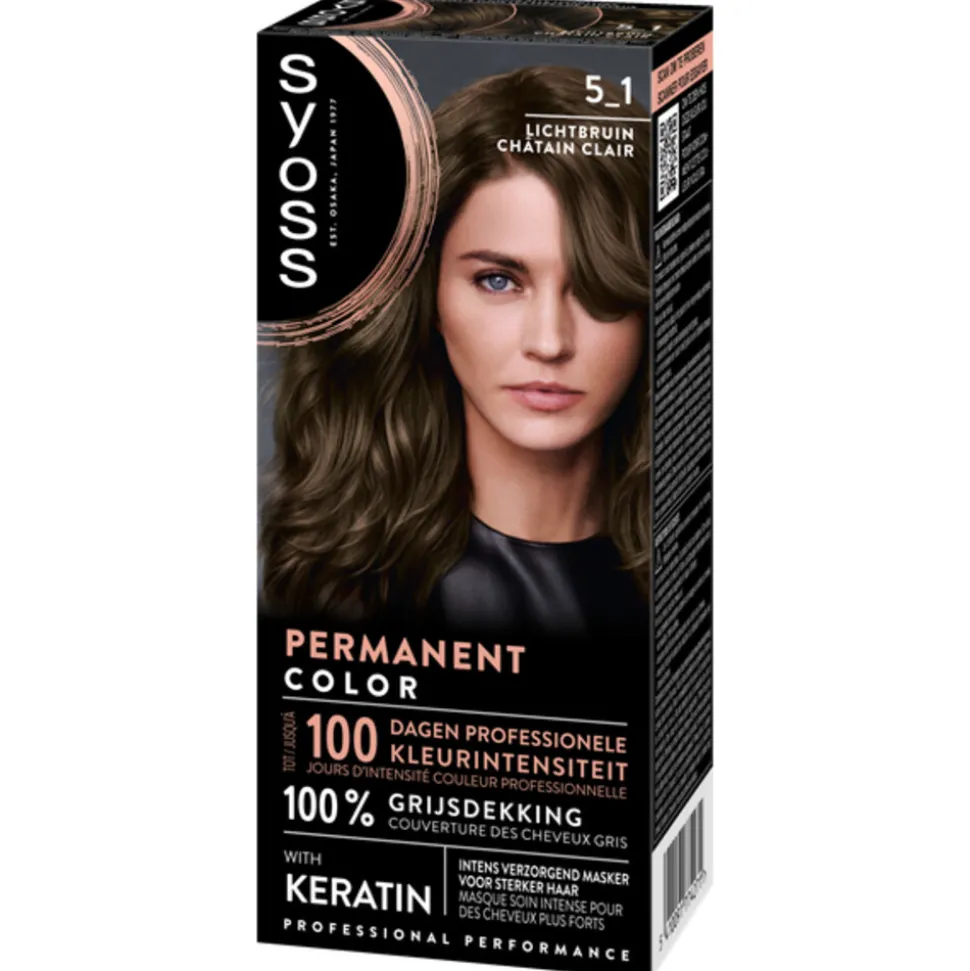 Syoss Baseline Haarverf 5-1 Lichtbruin
